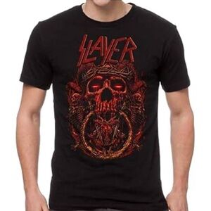 Slayer Crown of Thorns Men's T-shirt Large Black NWT
